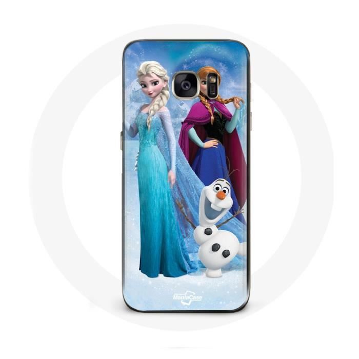 Case for Samsung Galaxy S6 Frozen Elsa Anna Olaf
