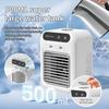 Portable Air Conditioning Fan Strong Airflow Ultra-Quiet Cooler Desktop Fan Speeds Instant Cooling Mist Maker