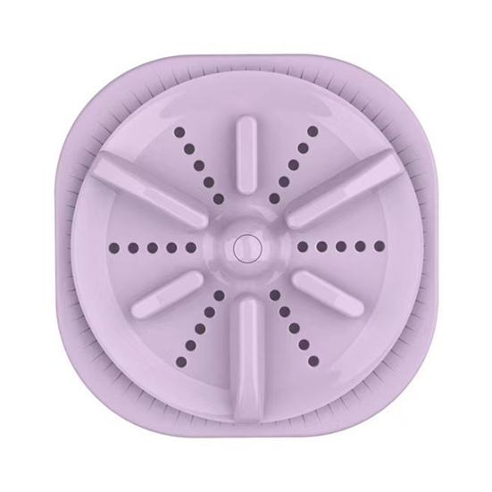 Mini Turbo Washer 3-Gear Timing Energy Saving Portable USB Mini Turbo Washing Machine for Home Travel