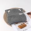 Korean Bow Hat Women's Cute Cat Ear Knitted Hat Outdoor Warm Versatile Wool Hat Student Pullover Cold Hat