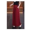 2024 Women's High-Waist Wide-Leg Drape Skirt Pants - Slim, Stylish, and Casual Summer Trousers