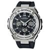 Men's G-SHOCK GST-W110-1AJF [G-STEEL] Round Watch Black Stainless Digital Analog