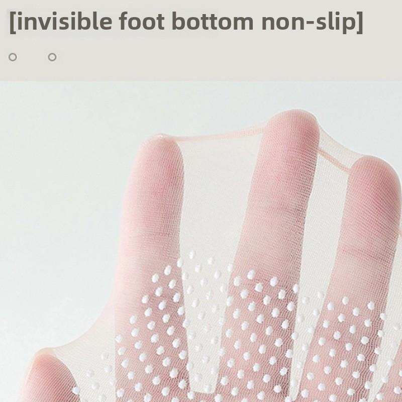 10 пар женских летних тонких нескользящих массажных носков для ног с кристаллами