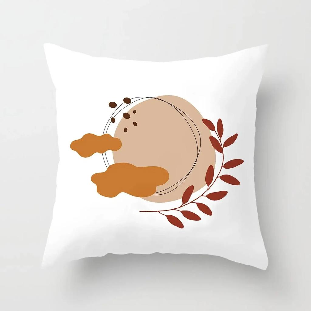 Bohemian Home Decor Pillow Case Abstract Simple Geometric Print Throw Pillow Case Bedroom Room Living Room Sofa Cushion Cover