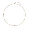 Silver Pearl Necklace Sc1637