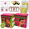 Nose Wax Kit Men, 200g Wax, 40 Applicators for 30-40 Uses. Easy, Quick & Painless Instant Nasal Waxing Kit for Men and Women