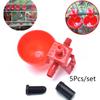 5Pcs Poultry Chicken Automatic Feeder Drinker Coop Bird Water Drinking Cups