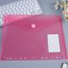 With Hole Document Files Colorful Document Holder Durable Folder Envelope Bag  School Office