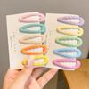 Korean Wave Candy Color Hair Pin Kawaii Simple Basic Hair Clips for Children Headwear Headdress Girls Kids Hair Accessories