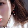 Drop Earrings Women Baroque Vintage Love Drops Pearl Long Temperament Earrings