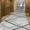 European Geometric Villa Long Corridor Carpet Runner Hall Passageway Home Large Rug Nordic Modern Stairway Comfortable Floor Mat