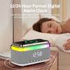 Smart Bluetooth Speaker Creative Desktop Night Light Audio Wireless Charger Bedhead Atmosphere Light