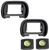 Set of 2 Compatible Eyepiece Cup for SONY A9III A7RV A7R5 A7IV A7SIII A1 Replacement Eyecup Eyepiece Eyepiece Accessory Applicable Compatible Eyepiece