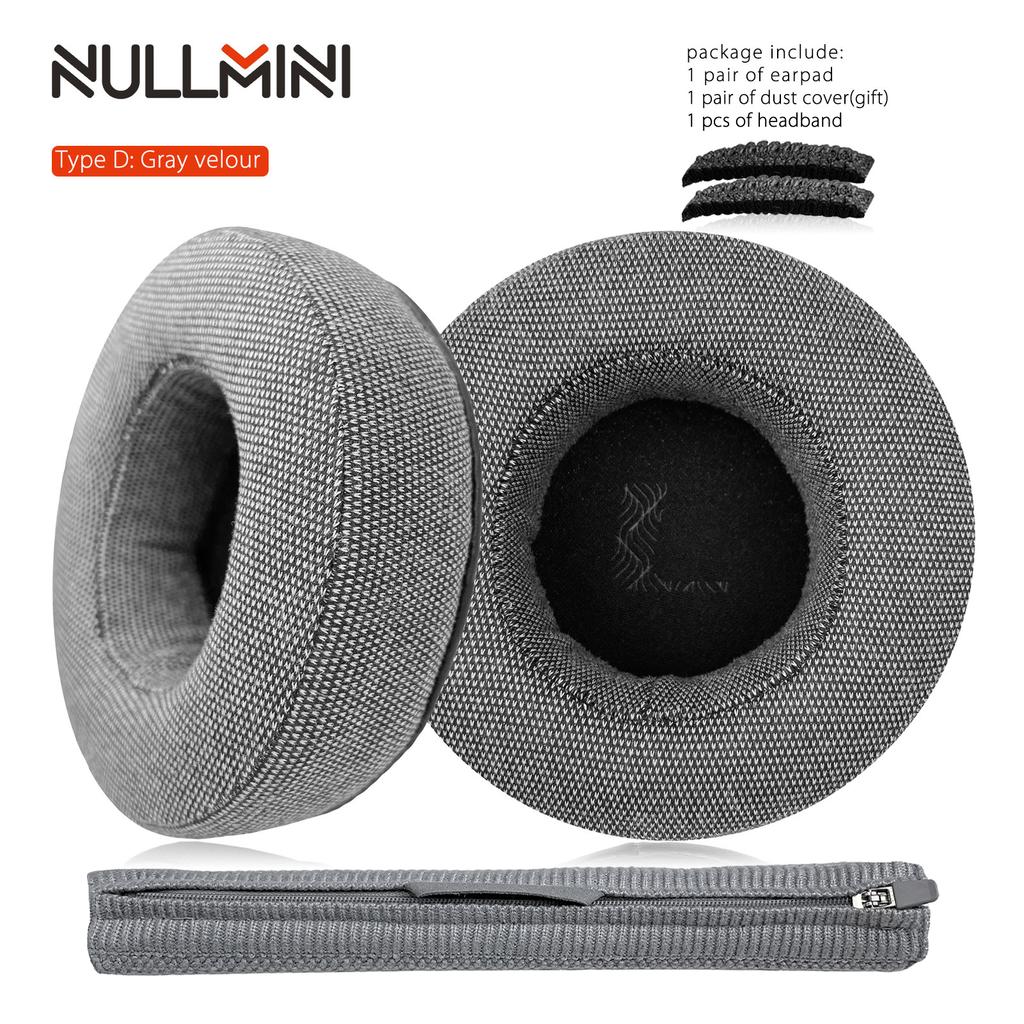 NullMini Replacement Earpads for Bluedio T5 T4 T4S Headphones Ear Cushion Earmuffs Cooling Gel Sleeve Headband