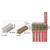Splitter Wire Connector High Power Branch Terminal Locking Quick Crimp Terminal Block