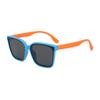 New Baby Sunglasses Square Frame Polarized Fashionable Cute Color Block Children's Sunglasses 23052