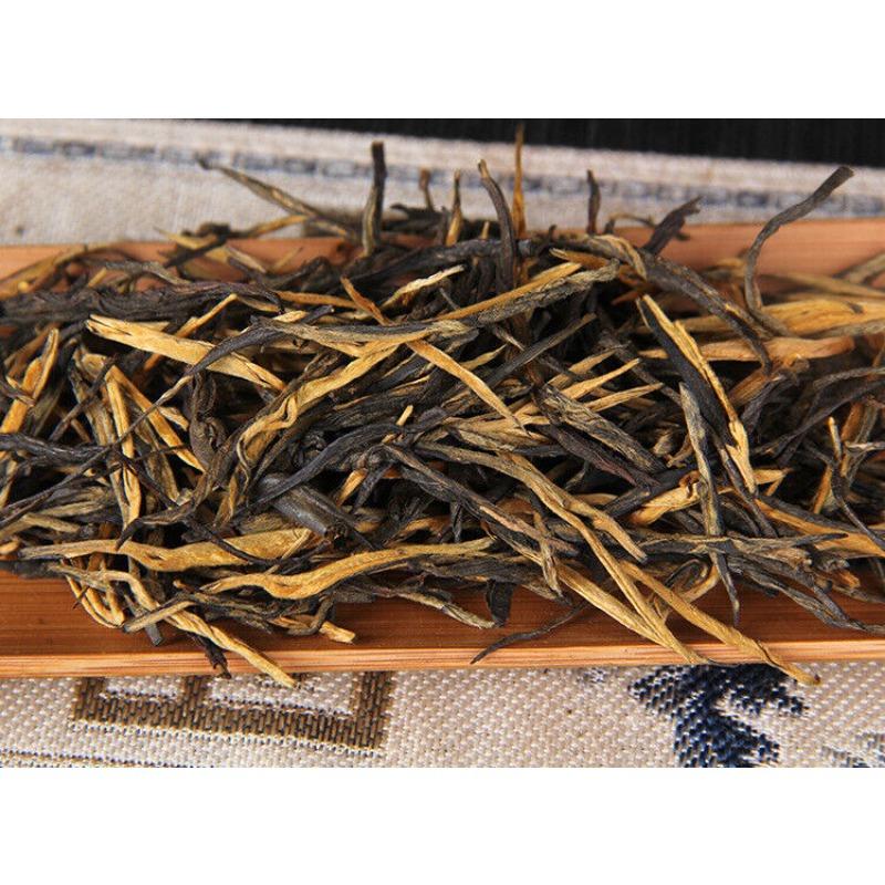 Rhyme Fragrant Golden Branch Yunnan Fengqing Dianhong Black Tea Gongfu Black Tea