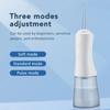 Portable Water Floss USB Rechargeable Oral Irrigator 300ML Electric Tooth Cleaning Device 3 Modes Waterproof Irrigator 4 Nozzles