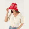 2024  Flower Crochet Bucket Hat Women Summer  Handmade Knit Beanies INS Y2k  Korean Fashion  Panama Cap