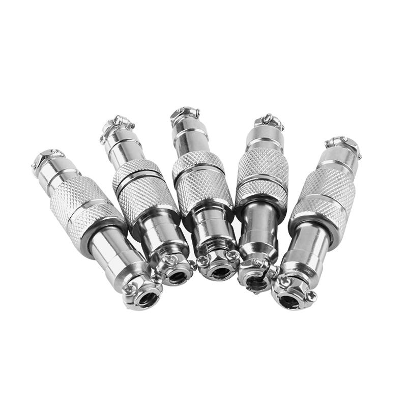 GX12 Connector 2Pin 3Pin 4Pin 5Pin 6Pin 7Pin Male & Female 12mm Panel Aviation Plug Circular Connector Socket