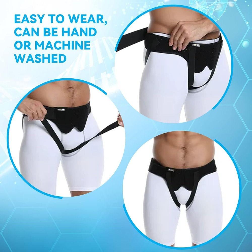 Breathable Inguinal Hernia Support Comfortable Hernia Guard Durable Hernia Truss  Recovery