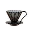Sanyo Sangyo CAFEC Tritan Flower Dripper CUP1 1 Cup Black TFD-1BK