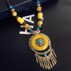 Vintage Fashion Necklace Bohemian National Style Long Exaggerated Personality Clothing Chain Women With Accessories