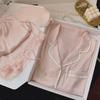 Women's Ice Silk Lace Pajama Set - Short-Sleeve, Solid Color, Princess Style, Casual Home Wear
