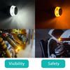 2 Pcs Motorcycle LED Handlebar Tail Light, Motorcycle LED Retrofit Turn Signal Handle Light HMM