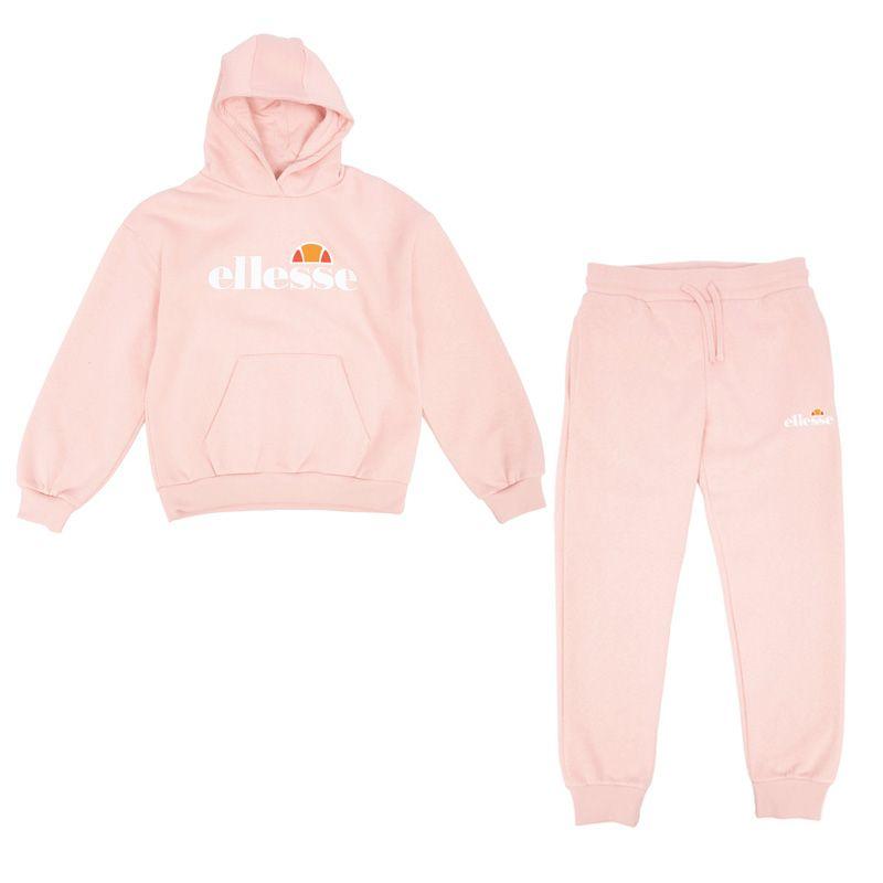 Regular Pink Jogging Set with Cotton Hoodie Child, Baby ELLESSE