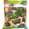 Domibro Military Building Blocks WW2 Tank Army Bricks Toys for Boys Birthday Gift