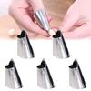 5PC Stainless Steel Thimbles, Vegetable Harvesting Tools That Do Not Damage The Hands, Melon, Fruit, And Cleaners, Orange Peelers
