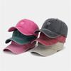 Couple Washed Small Heart Embroidered Baseball Cap