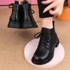 Flat Martin Boots, Soft-soled Single Boots, New Round Toe and Ankle Boots, Versatile Ankle Boots, Women's Shoes