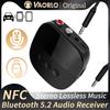 Bluetooth Audio Receiver RCA 3.5mm AUX USB Stereo NFC Wireless Adapter U-Disk/TF Card With Mic For Car Kit Speaker Amplifier