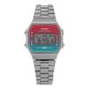 A168werb 2adf A168werb 2a Digital Square Vintage Retro Gradient Public Metal Watch