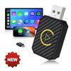 2 In 1 NEW Wireless CarPlay Android Auto Adapter USB Dongle Smart Mini Box Bluetooth Wifi Plug And Play for OEM Car Stereo