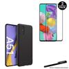 Protective Case - Toproduits® - Samsung A51 - Black - Tempered Glass - Flexible