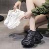 New Platform Versatile Autumn and Winter Sports Sports Height Increasing Breathable White Shoes for Women