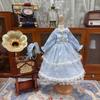 HAMRETHYPPZ BJD Ball Jointed Doll Dress Doll Costume Doll Maid Clothes Ball Jointed Doll Dress Up Doll Dress Princess Light Blue Princess Cute Maid