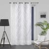 Eyelet Curtain 135x250 Cm LIANE White by Soleil D'ocre