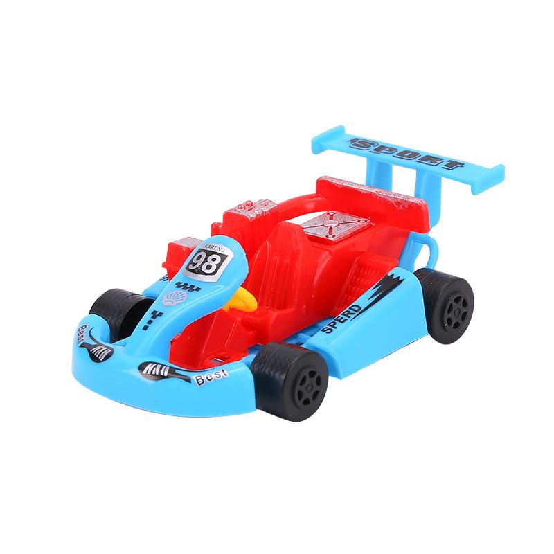 Toddler Car Racing Toy With Plastic Material For Parent Child Play Interaction