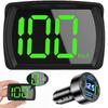 Digital GPS Speedometer Overspeed Alarm Car Head Up Display Speed RPM MPH HUD GPS Speedometer Projector with Odometer LCD