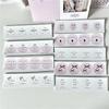 36Pcs Ballet Ribbon Bow Round Sealing Sticker Girl 3-inch Photo Card Packing Paper Bag Gift Paper Box DIY Decor Label