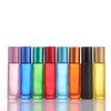 Colored Frosted Glass Roll-On Bottles for Essential Oils (5ml & 10ml)