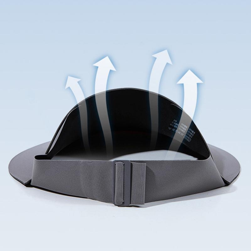 Foldable Seamless Wide Visor Brim Hat Quick-Dry Anti Uv Sun Protection Hat Nylon Hat Non-Marking Sun Cap Women Summer Gift