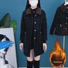 Women's High-End Stylish Medium-Long Velvet Thickened Coat for Autumn and Winter