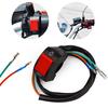 Universal ON/OFF Button Connector Push Button Switch Motorbike Accessories Motorcycle Switches Handlebar Switches