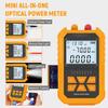 Handheld Optical Power Meter with 5km Red Light -70~+3dBm Mini Optical Power Tester Network Cable