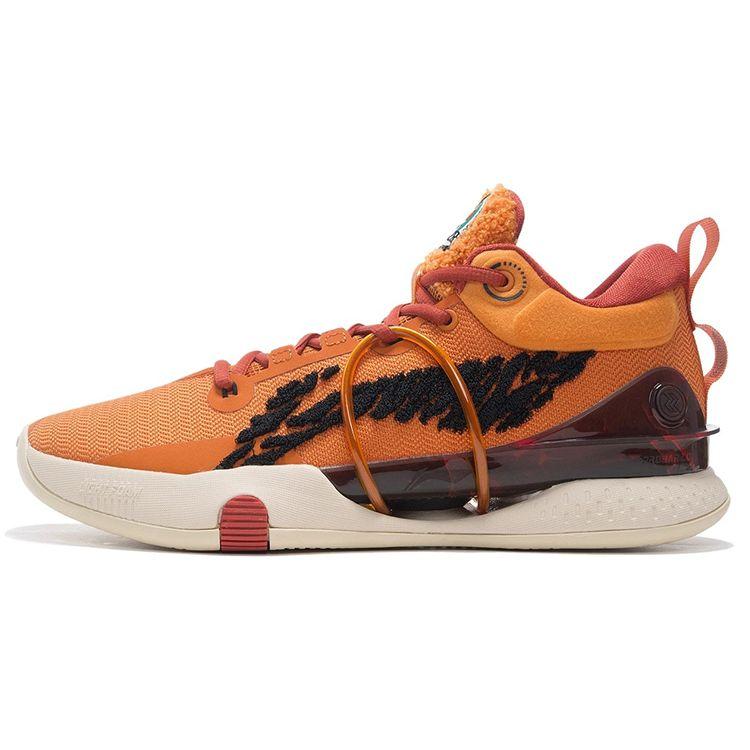Li Ning Disney X Flash 8 Premium Tigger Low Top Basketball Shoes Men Sneakers Jam-Orange ABAS005-2